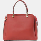 Women’s Textured Faux Leather Top Handle Tote Bag - Tote Bag