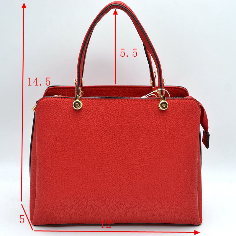 Women’s Textured Faux Leather Top Handle Tote Bag - Tote Bag