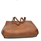 Reversible Faux Leather Tote Bag Vegan Tassel Handbag - Tote Bag