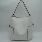 2-in-1 Chic Satchel Side Pocket Bucket Bag with Long Strap - Tote Bag