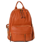 Elegant Soft PU Leather Bag Casual Shoulder Women’s Backpack - Backpacks