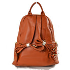 Elegant Soft PU Leather Bag Casual Shoulder Women’s Backpack - Backpacks