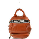 Elegant Soft PU Leather Bag Casual Shoulder Women’s Backpack - Backpacks