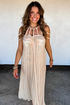 PREORDER: Ciao Bella Strappy Dress in Two Colors - Charming Charlie