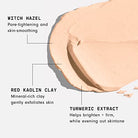 Versed Photos, Please - Tightening, Brightening Face Mask with Turmeric and Kaolin Clay - Pore-Tightening, Hydrating Facial Mask Exfoliates, Removes Blackheads, Evens Skin Tone (1.5 fl oz) - Charming Charlie