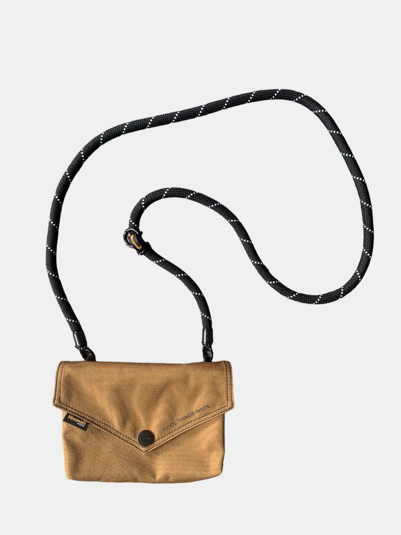Himawari Solid Color Envelope Shape Crossbody Bag with Removable Strap - Charming Charlie