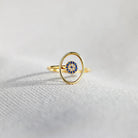 925 Sterling Silver Evil Eye Ring - Charming Charlie