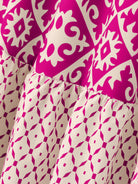 Geometric Elastic Waist Maxi Skirt - Charming Charlie
