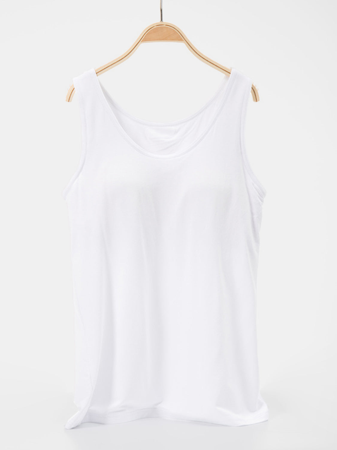 Scoop Neck Wide Strap Tank - Charming Charlie