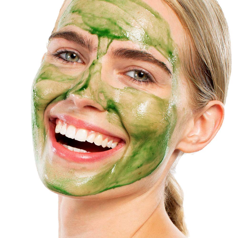 HEAR ME RAW The Brightener with CHLOROPHYLL+ | 10 Minute Plant-Based Rinse-Off Facial Mask for Firmer, Brighter, and Younger-looking Skin | Reduces Fine Lines and Wrinkles | - Charming Charlie