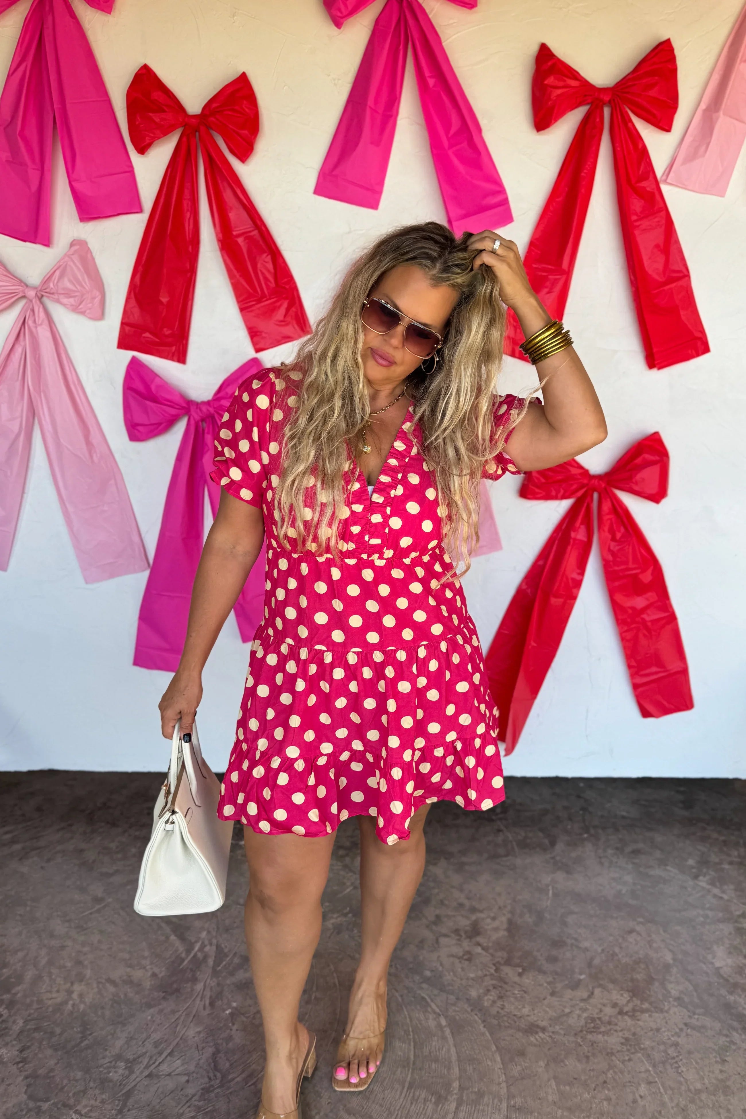 PREORDER: The Dotty Dress - Charming Charlie
