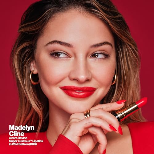 REVLON Super Lustrous Lipstick, Creamy Formula For Soft, Fuller-Looking Lips, Moisturized Feel, Pink Velvet, 0.15 oz - Charming Charlie