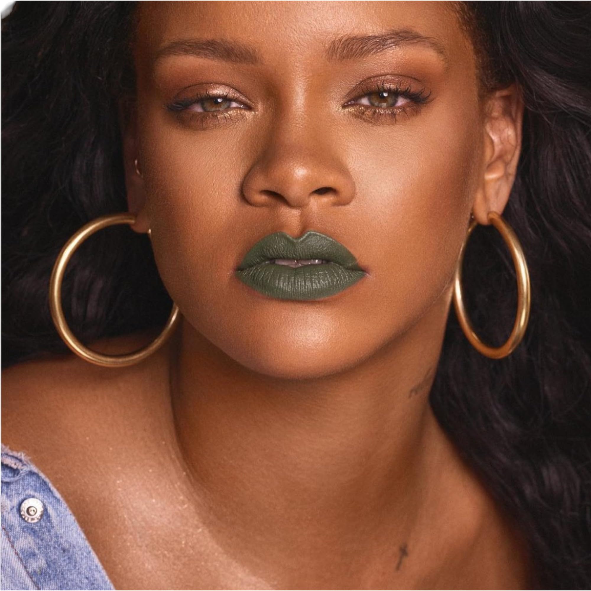 New Fenty Beauty Mattemoiselle Plush Matte Lipstick! 14 Colors! All Day Color Intensity Weightless Matte Finish! For Lips That Look Fuller With Every Stroke! (Midnight Wasabi (Wicked Green)) - Charming Charlie