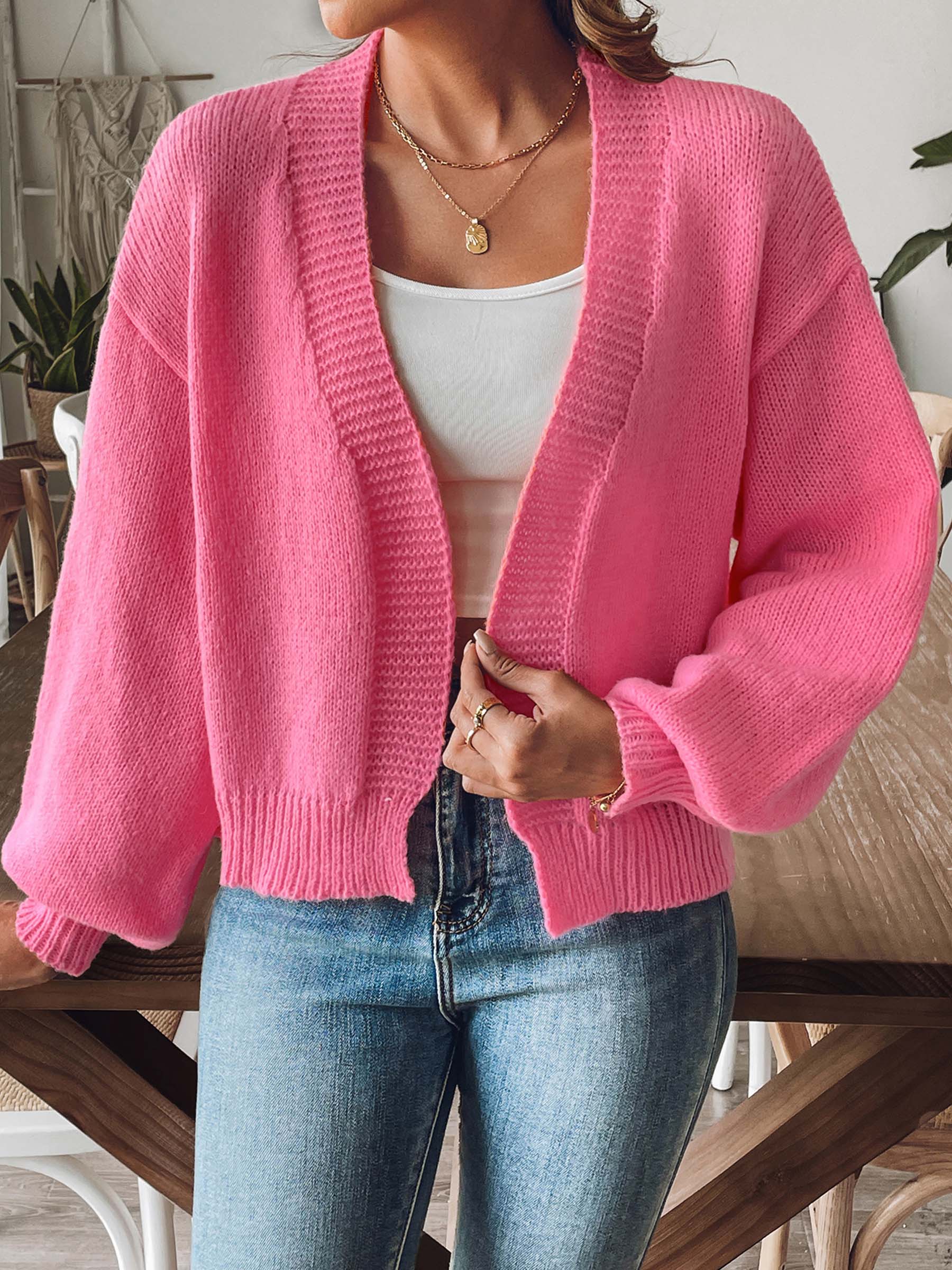 Open Front Long Sleeve Cardigan - Charming Charlie