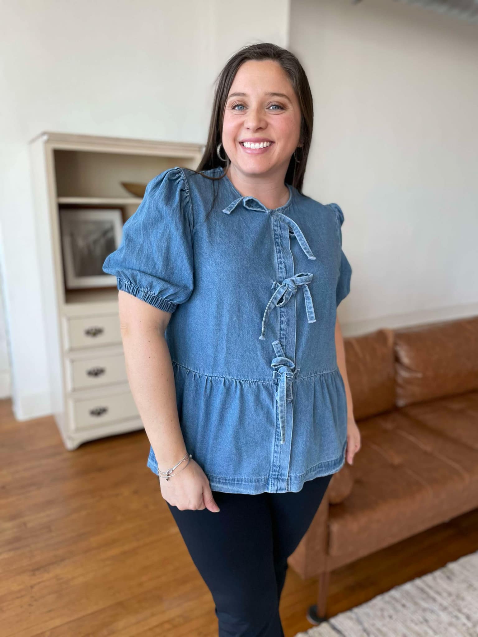 PREORDER: Sweet Escape Peplum Top - Charming Charlie