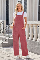 Lovelet Knotted Strap Overalls with Pockets main image 0