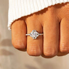 925 Sterling Silver Inlaid Zircon Ring - Charming Charlie
