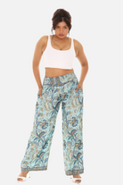 Printed Women's Wide Leg Pants - Charming Charlie