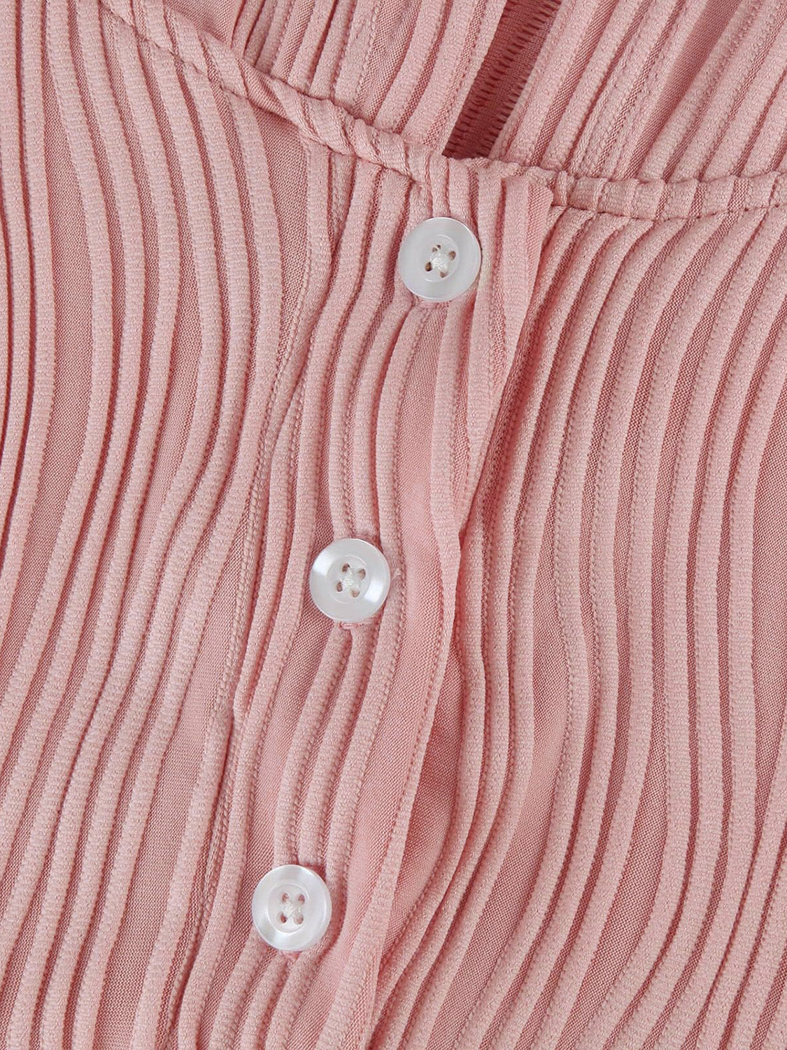 Textured Long Sleeve Hoodie - Charming Charlie
