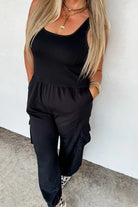 PREORDER: All Set Tank Romper - Charming Charlie
