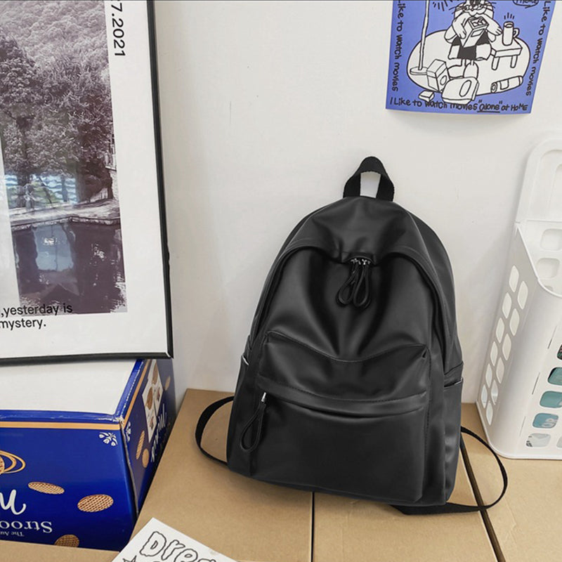 PU Leather Zip Backpack Bag – Charming Charlie