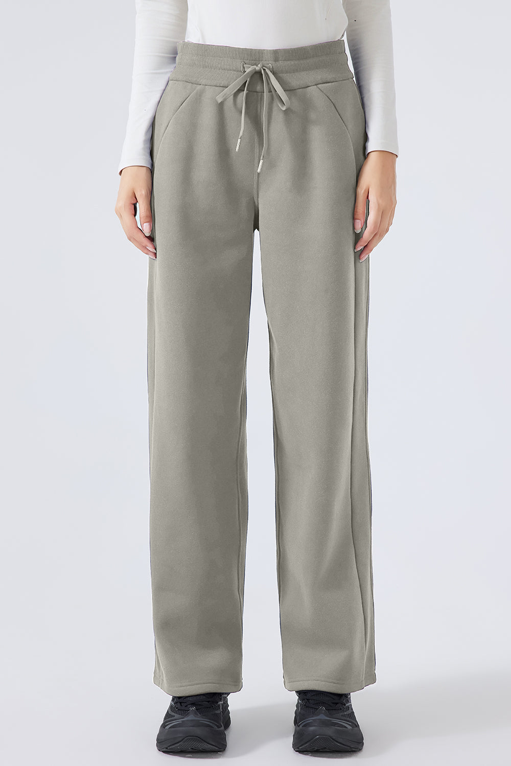 Drawstring Wide Leg Pants - Charming Charlie