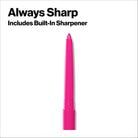 Revlon Lip Liner, Colorstay Lip Makeup with Built-in-Sharpener, Longwear Rich Lip Colors, Smooth Application, 677 Fuchsia, 0.01 oz - Charming Charlie