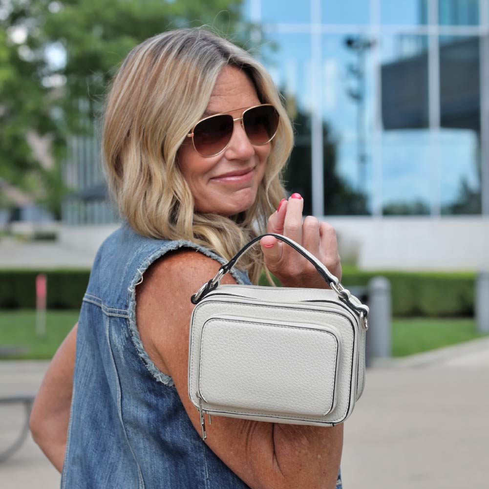 Oprah's Favorite Thing! Kelsey Crossbody/Satchel (Multiple Colors