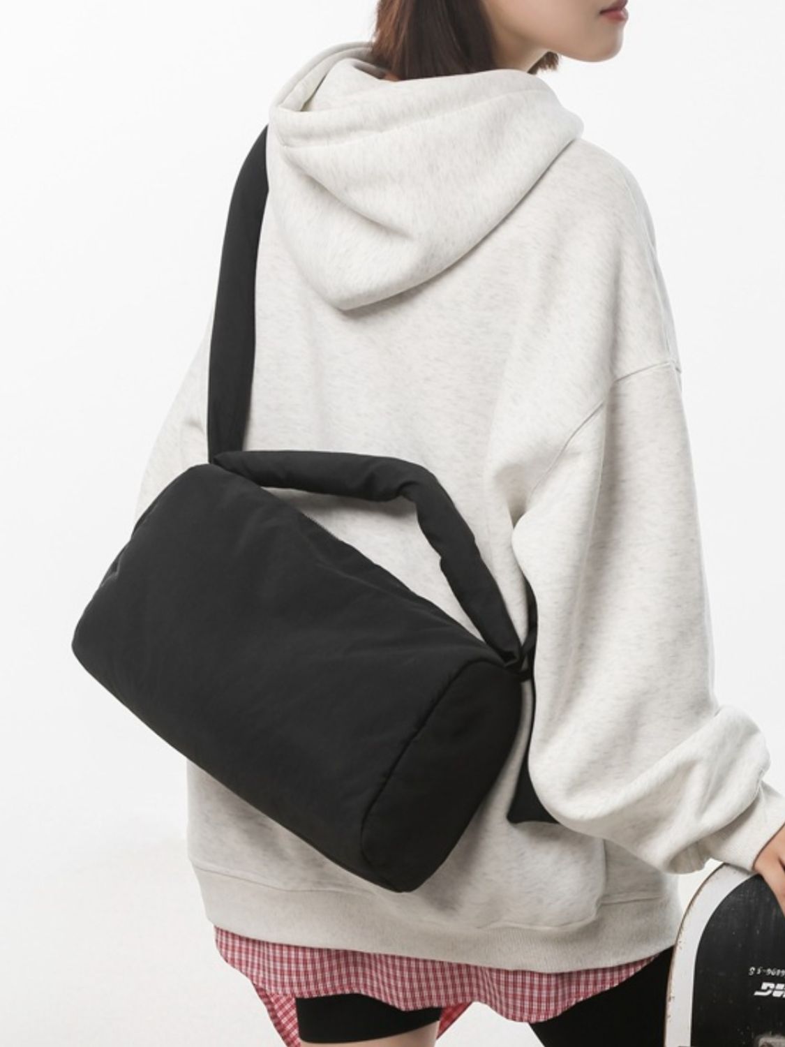 Puffy Nylon Medium Crossbody Bag – Charming Charlie