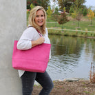 Oprah's Favorite Thing! Taylor Tote, Faux Suede (Multiple Colors) - Charming Charlie