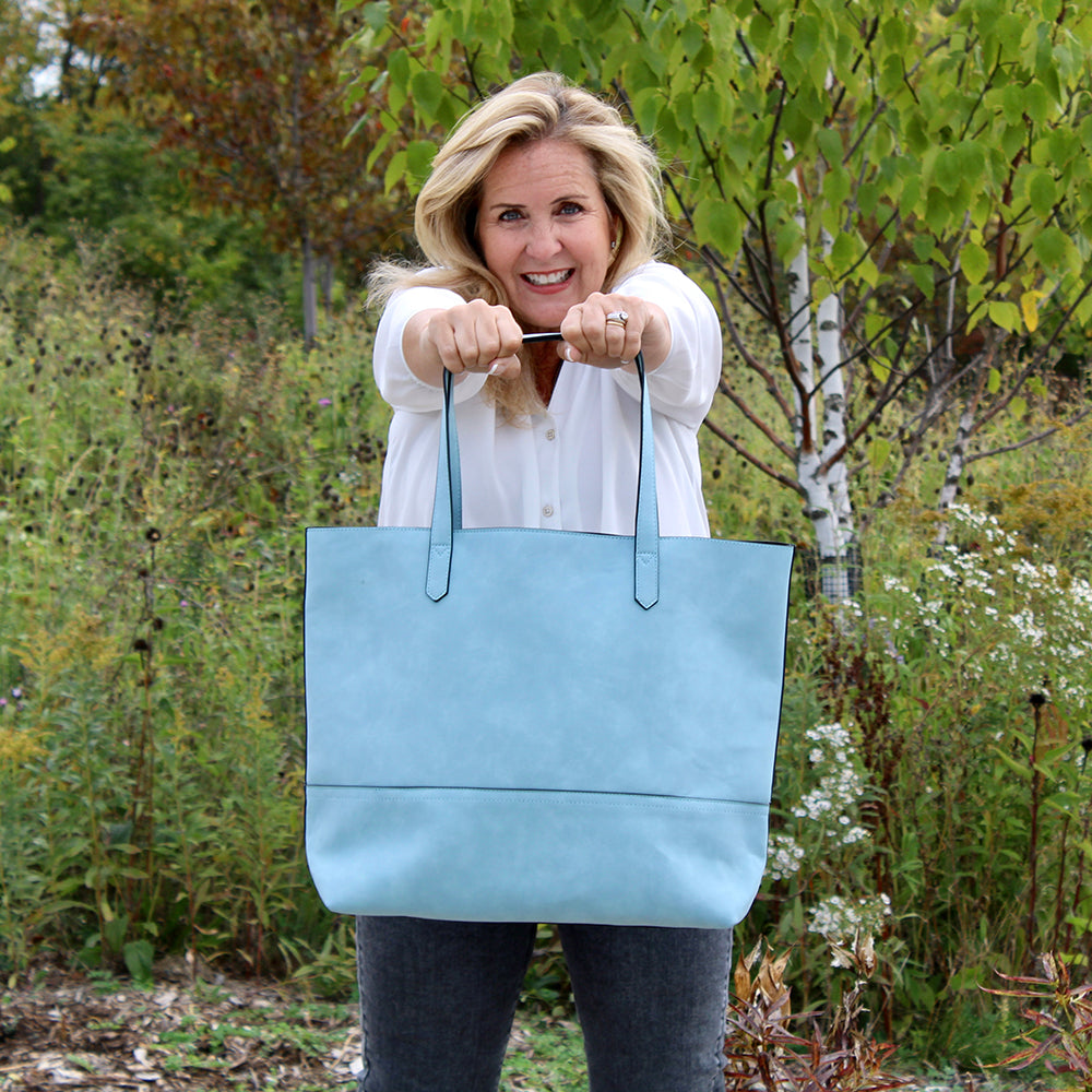 Oprah's Favorite Thing! Taylor Tote, Faux Suede (Multiple Colors) - Charming Charlie