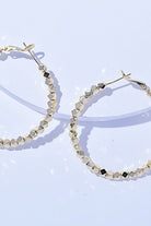 Alloy Hoop Earrings - Charming Charlie