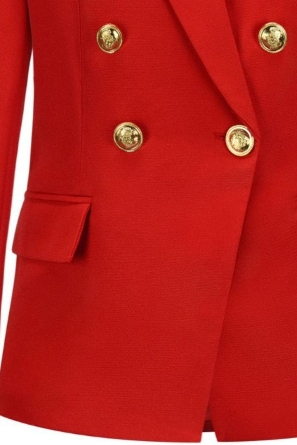 Lapel Collar Longline Blazer