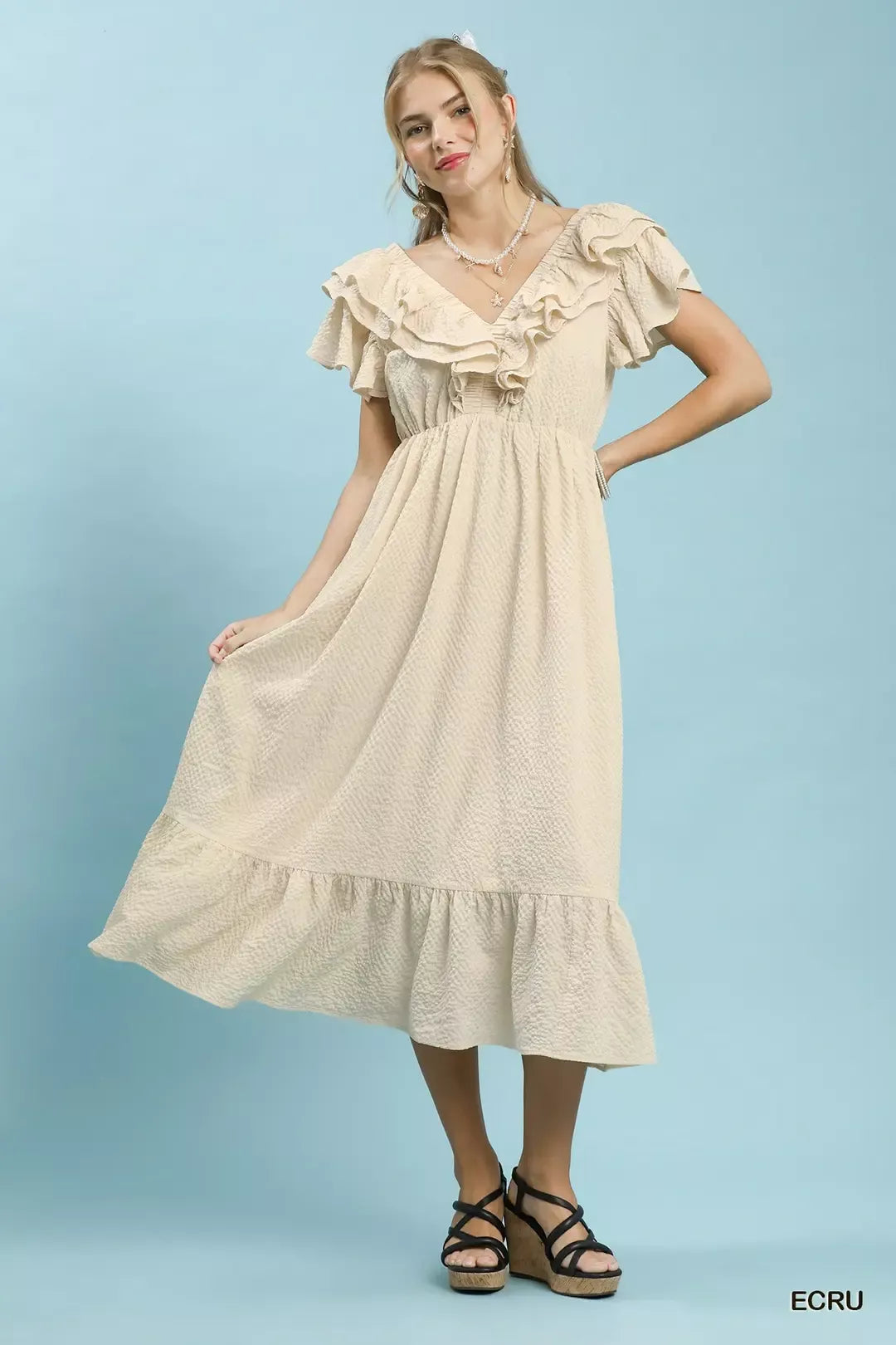 umgee midi dresses Falling for You Dress Willow Hill Marketplace Long trendy floral print dress Two new midi dresses by