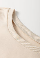 Printed Round Neck Long Sleeve Blouse - Charming Charlie