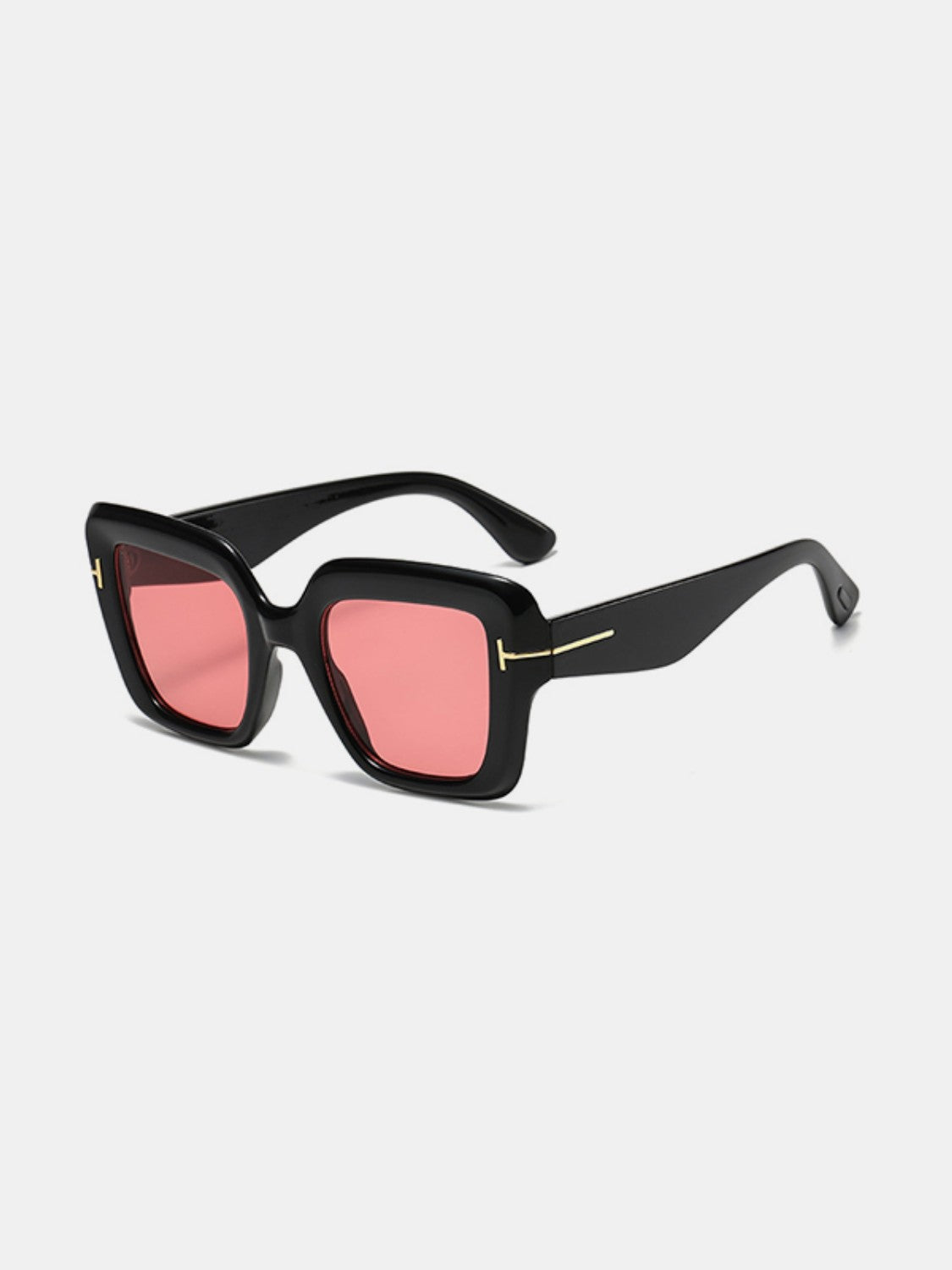 Polycarbonate Frame Square Sunglasses - Charming Charlie