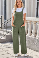Lovelet Knotted Strap Overalls with Pockets