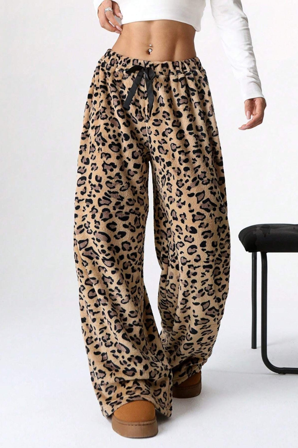 Leopard Wide Leg Pants – Charming Charlie