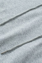 Lace Up Long Sleeve Hoodie - Charming Charlie