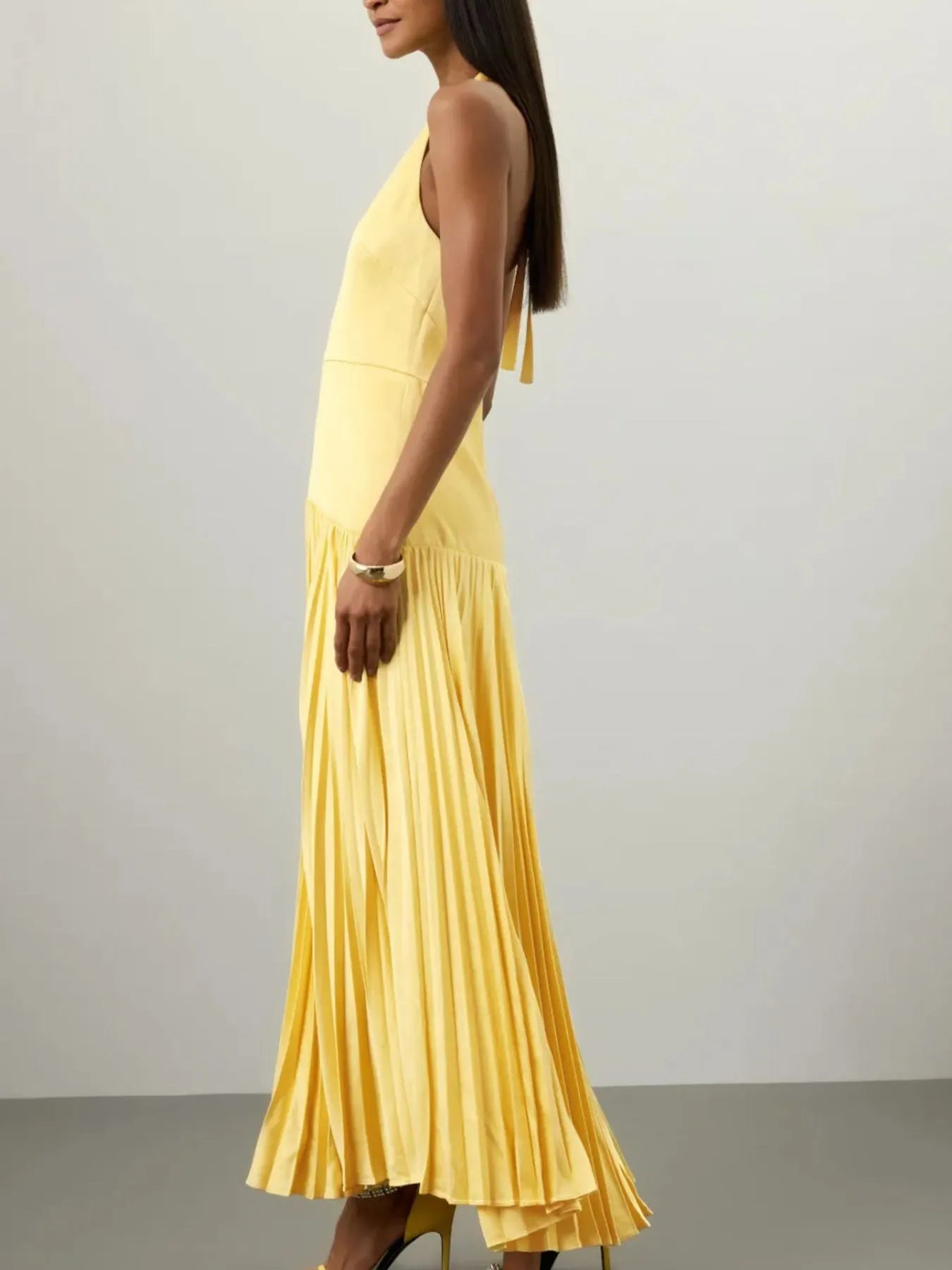 Chelley Printed Halter Neck Dress main image 1