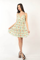 VERY J Floral Back Smocked Ruffled Mini Dress - Charming Charlie