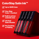 Revlon ColorStay Satin Ink Liquid Lipstick with Black Currant Seed Oil 0.17 fl - Charming Charlie