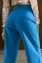 Wide Leg Jeans with Pockets - Charming Charlie