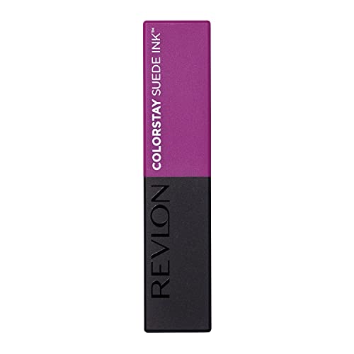 REVLON Lipstick, ColorStay Suede Ink, Built-in Primer - Charming Charlie