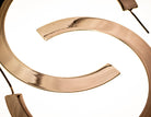 Gold Metal Flat Circle Hoop - Charming Charlie