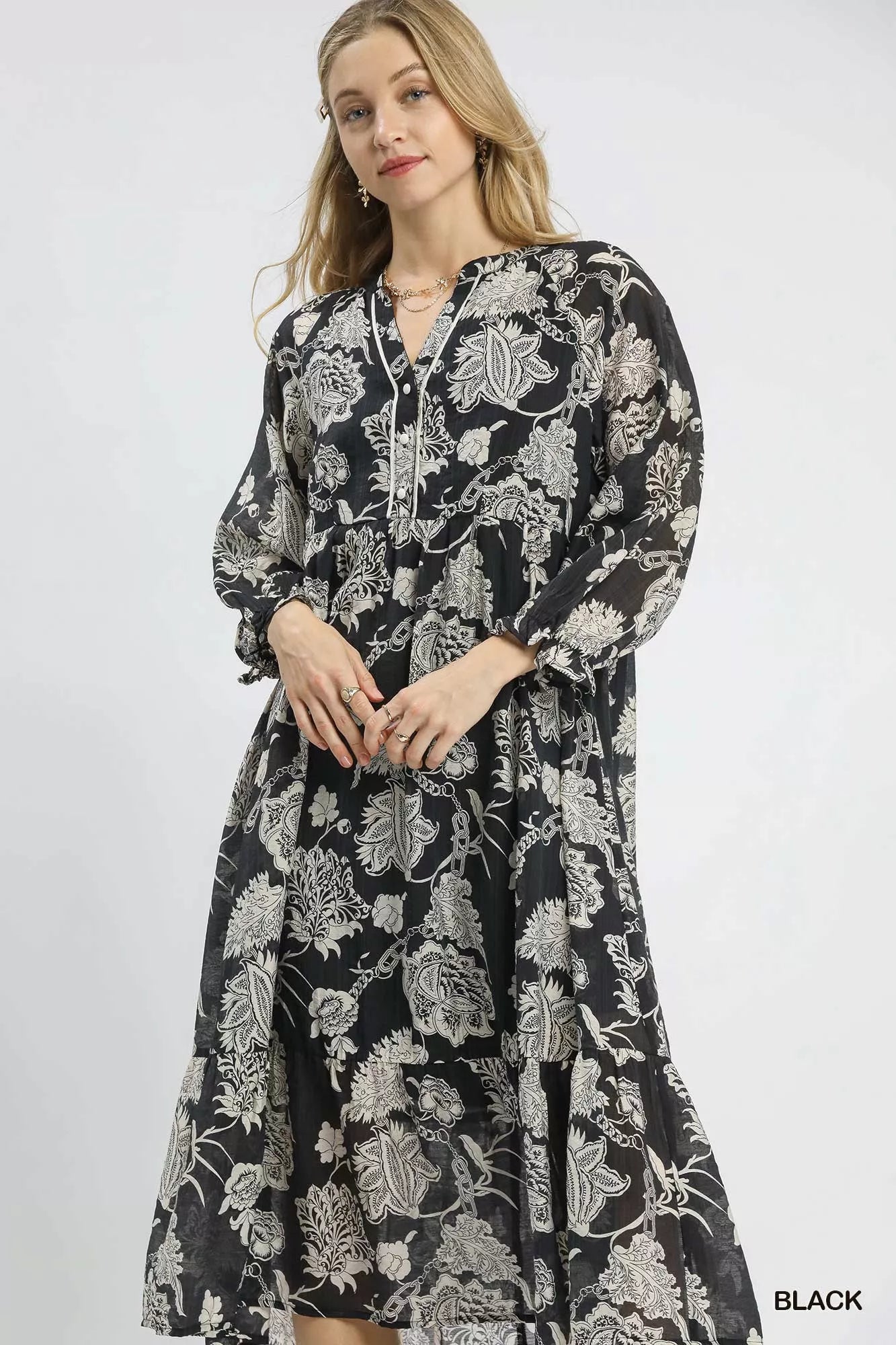 chinese dress ladies Paradise Maxi Dress by Umgee SS main image 0
