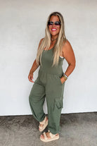 PREORDER: All Set Tank Romper - Charming Charlie