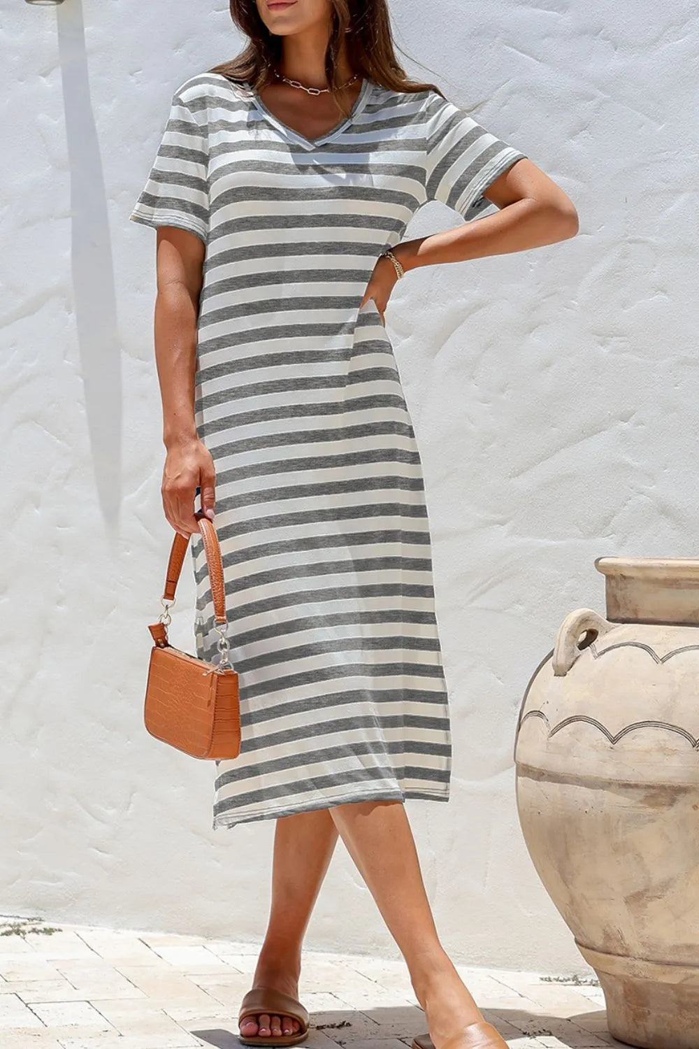 sachin and babi light blue dress blue midi linen shirt dress women 4955 – Xiaolizi main image 1