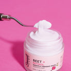 Sweet Chef Beet + Retinol Nightly Firming Mask - Beet Root Extract + Smoothing Retinol Night Cream Mask - Vegan Overnight Face Mask with Squalane + Hyaluronic Acid (50ml / 1.69 fl oz) - Charming Charlie