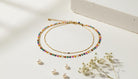 2 Row Colorful Gold Necklace - Charming Charlie